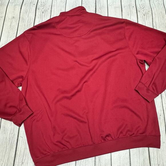 Pro Tour 1/4 Zip Red Pull Over Size XX Large - Picture 3 of 4